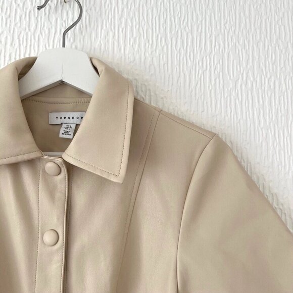 Topshop women's beige dress - Picture 5 of 7